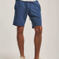 Men Regular Fit Sweat Short - Blue