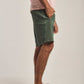 Men Regular Fit Sweat Short - Green
