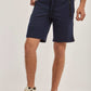 Men Regular Fit Sweat Short -  Navy