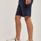 Men Regular Fit Sweat Short -  Navy