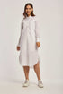 Women Regular Fit Dress - White