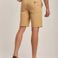 Men Regular Fit Shorts - Brown