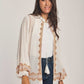 Women Regular Fit Kimono - Off White