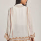 Women Regular Fit Kimono - Off White