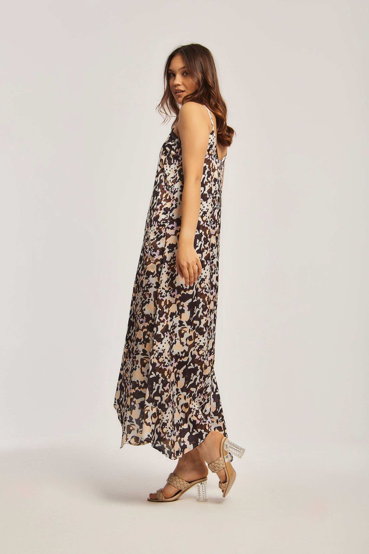 فستان نسائي عادي - متعدد الألوان