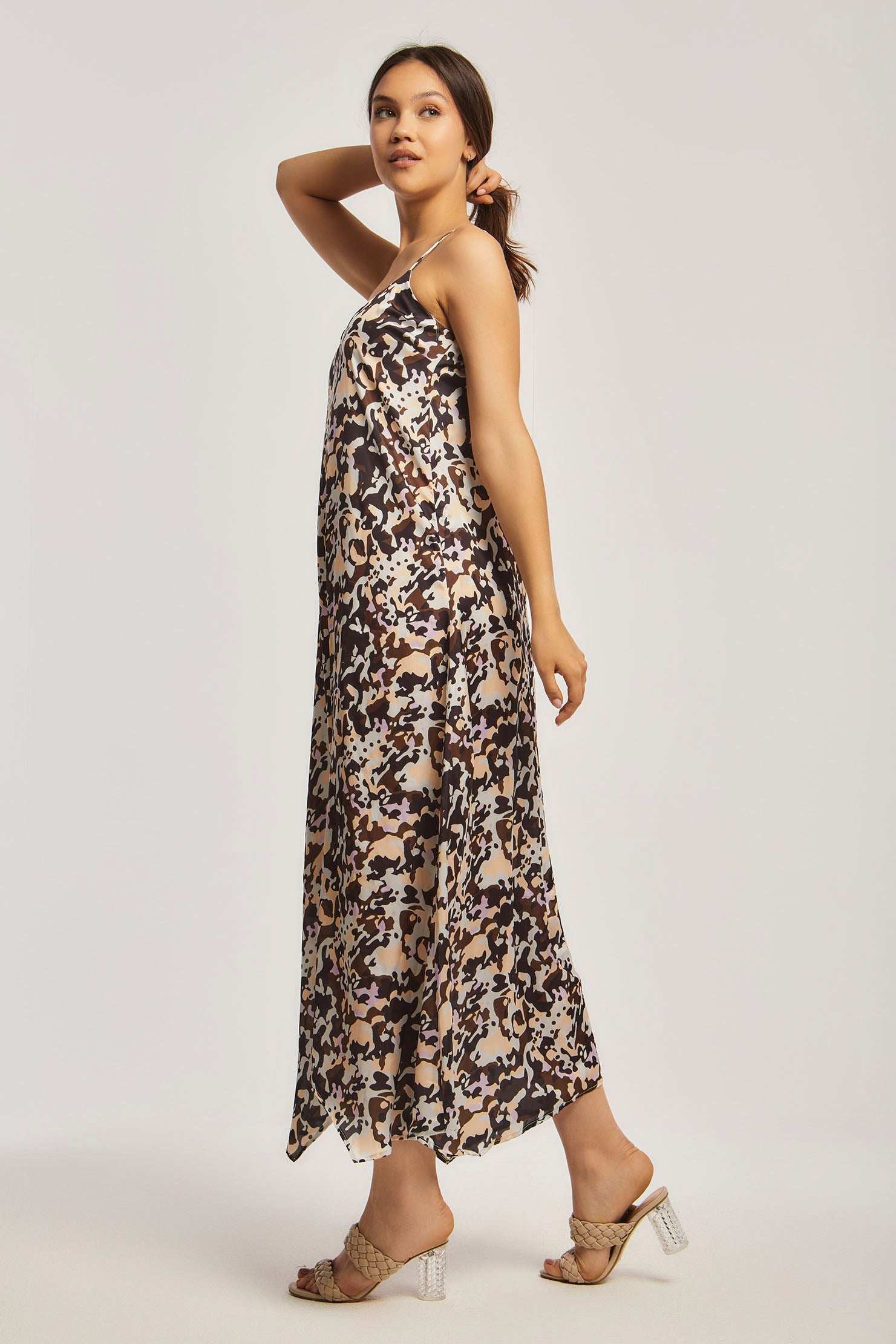 فستان نسائي عادي - متعدد الألوان