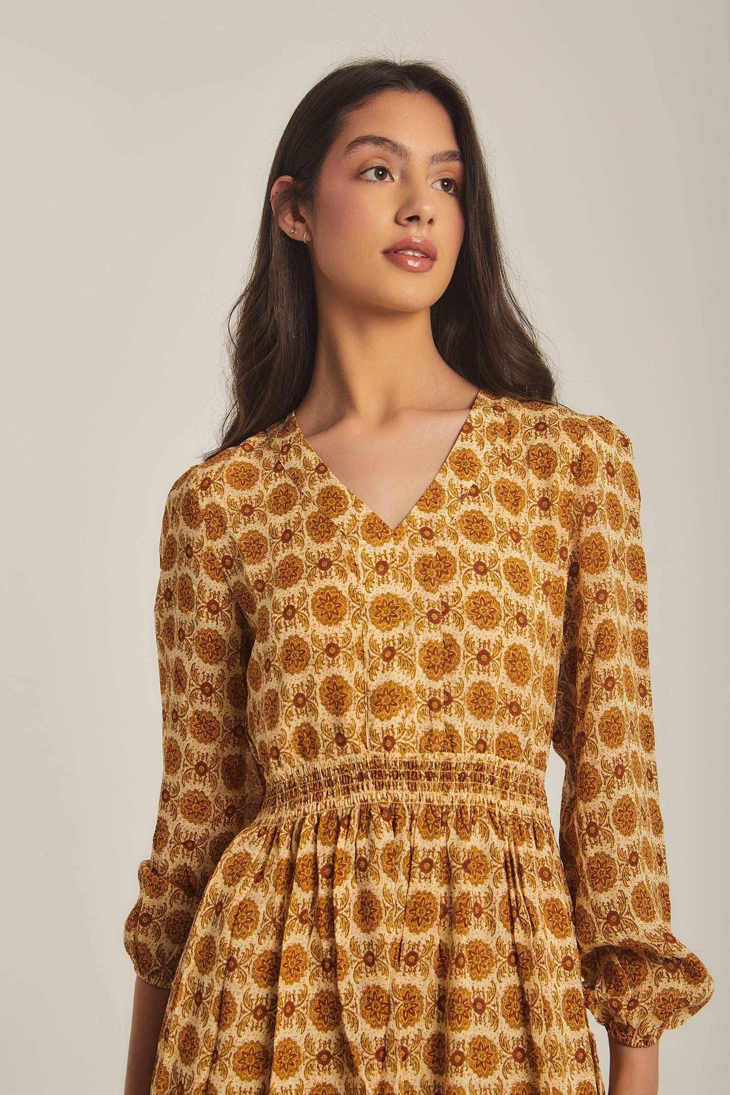 فستان نسائي عادي - متعدد الألوان