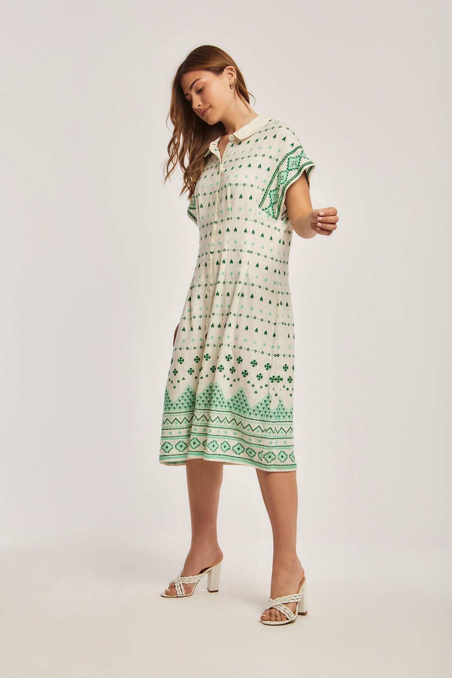 Women Regular Fit Dress - Multicolorcolor