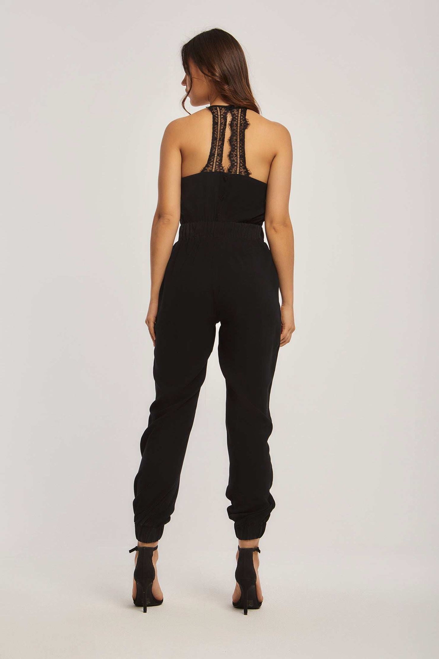 Women Regular Fit Jumpsuit - Black