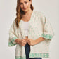 Women Regular Fit Kimono - Printed Multicolorcolor