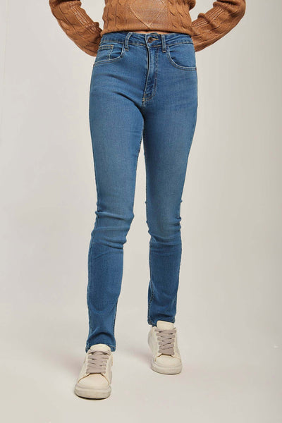 Women Regular Fit Denim - Light Blue