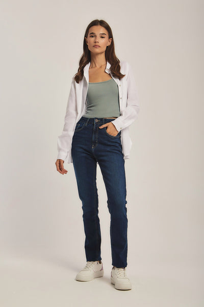 Women Regular Fit Denim - Indigo