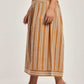 Women Regular Fit Skirt - Printed Brown