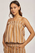Women Regular Fit Top - Brown