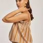 Women Regular Fit Top - Brown