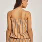 Women Regular Fit Top - Brown