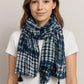Tie-Dye Tassel Detail Scarf