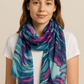 Tropical Themed Printed Scarf