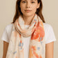 Soft Watercolor Pastel Shade Scarf