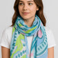 Soft Pastel Abstract Scarf