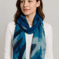 Scarf with Golden Dotted Design