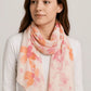 Pastel Abstract Tassel Accent Scarf
