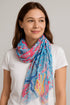 Vibrant Multicolor Abstract Printed Scarf
