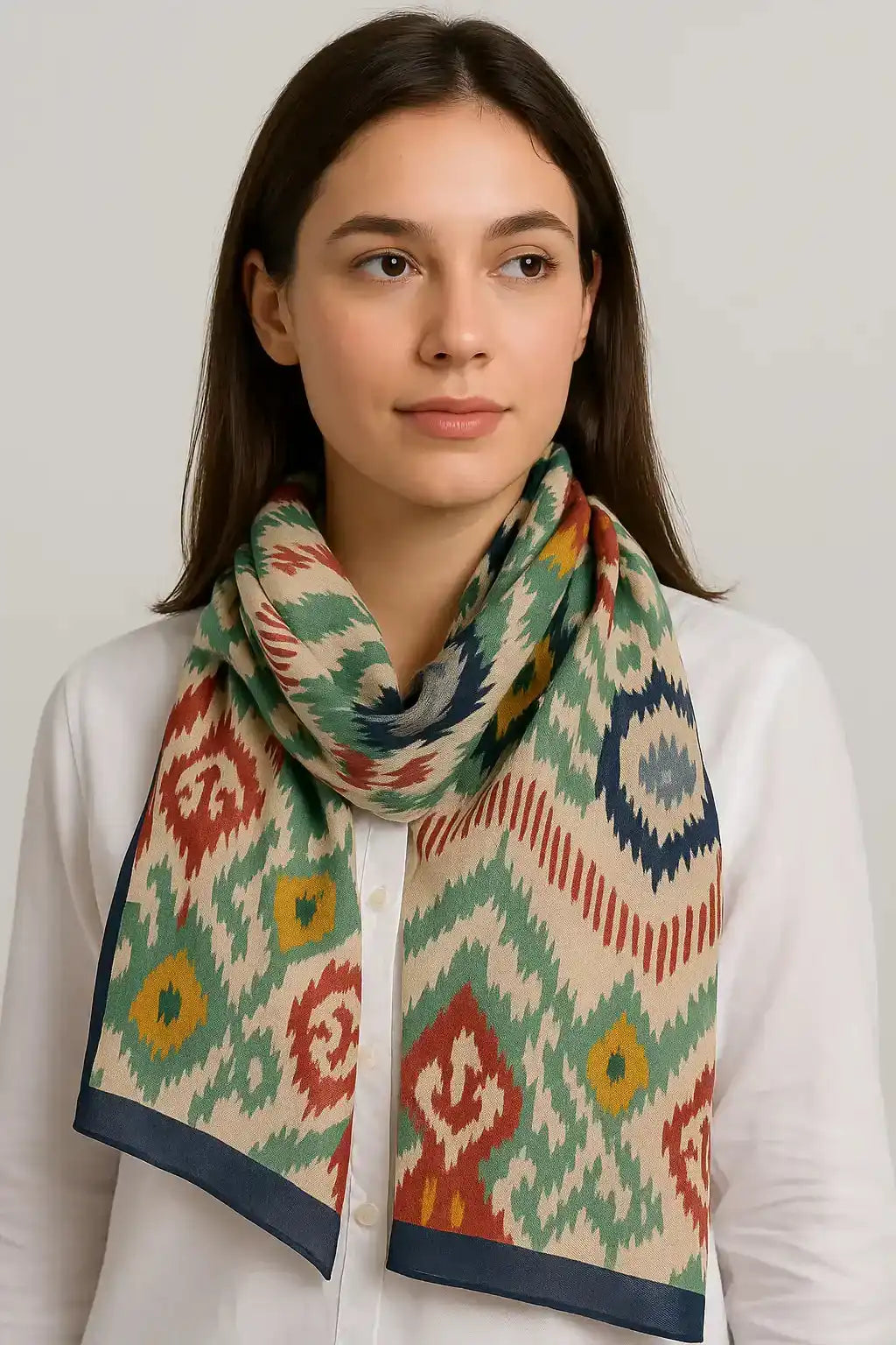 Boho Style Printed Scarf