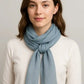 Textured Soft Tone Long Scarf