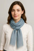 Textured Soft Tone Long Scarf