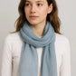 Textured Soft Tone Long Scarf