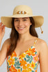 Handcrafted Beaded Straw Sun Hat