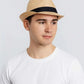 Textured Straw Sun Hat