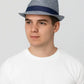 Woven Wide-Brim Summer Hat