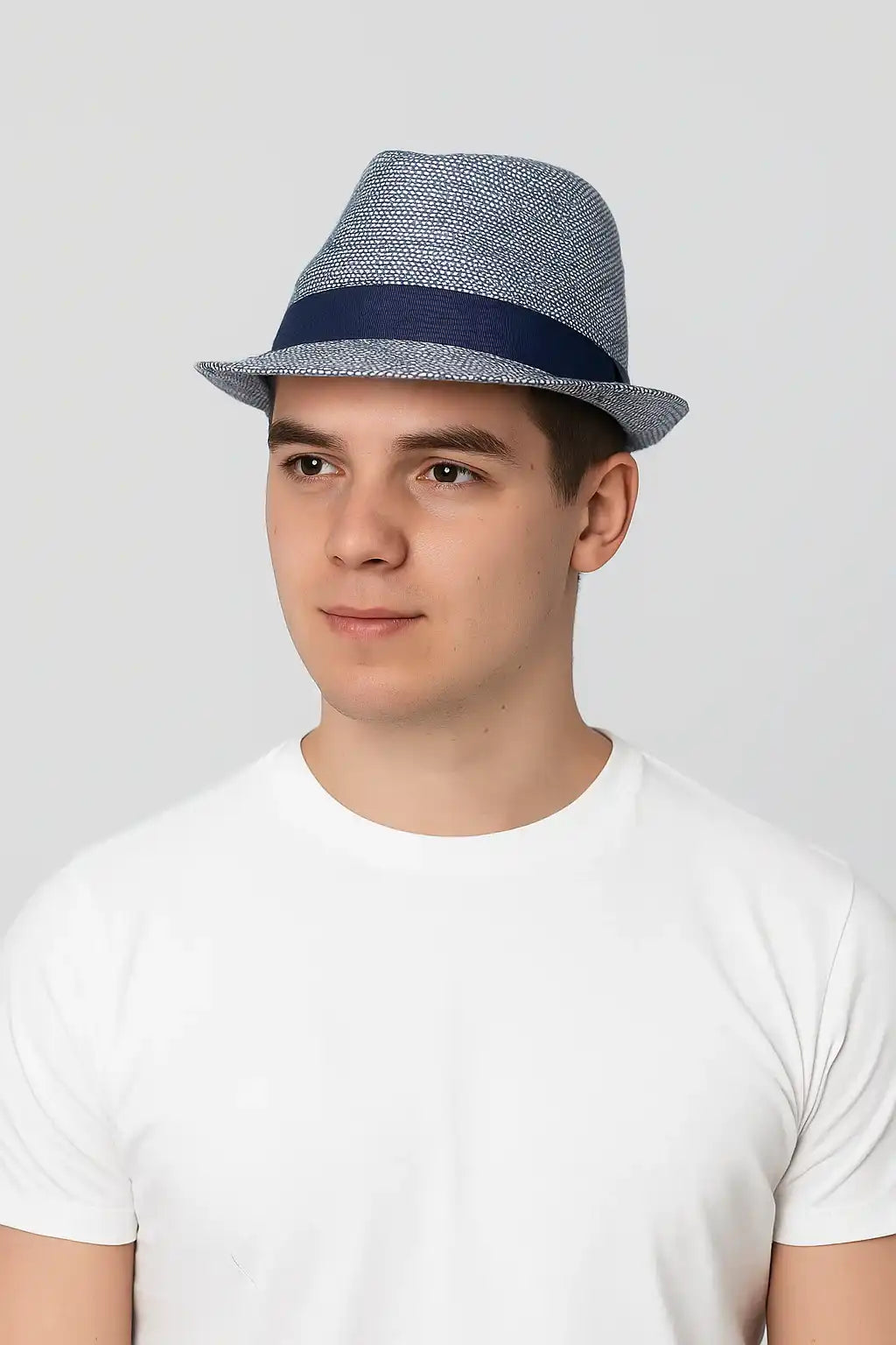 Woven Wide-Brim Summer Hat