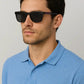 Solid Bold Frame Sunglasses