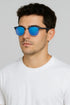 Fashionable Mirrored Lenses Sunglasses