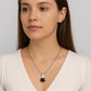 Sleek Stone Pendant Necklace Design
