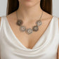 Geometric Inspired Statement Necklace