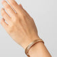 Minimalist Overlapping Open Cuff Bracelet