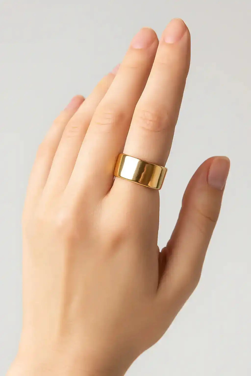 Wide Band Statement Ring