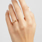 Textured Band Ring in Delicate Tone