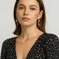 Stylish Twisted Drop Earrings