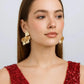 Chic Petal Statement Earrings