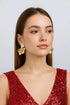 Chic Petal Statement Earrings