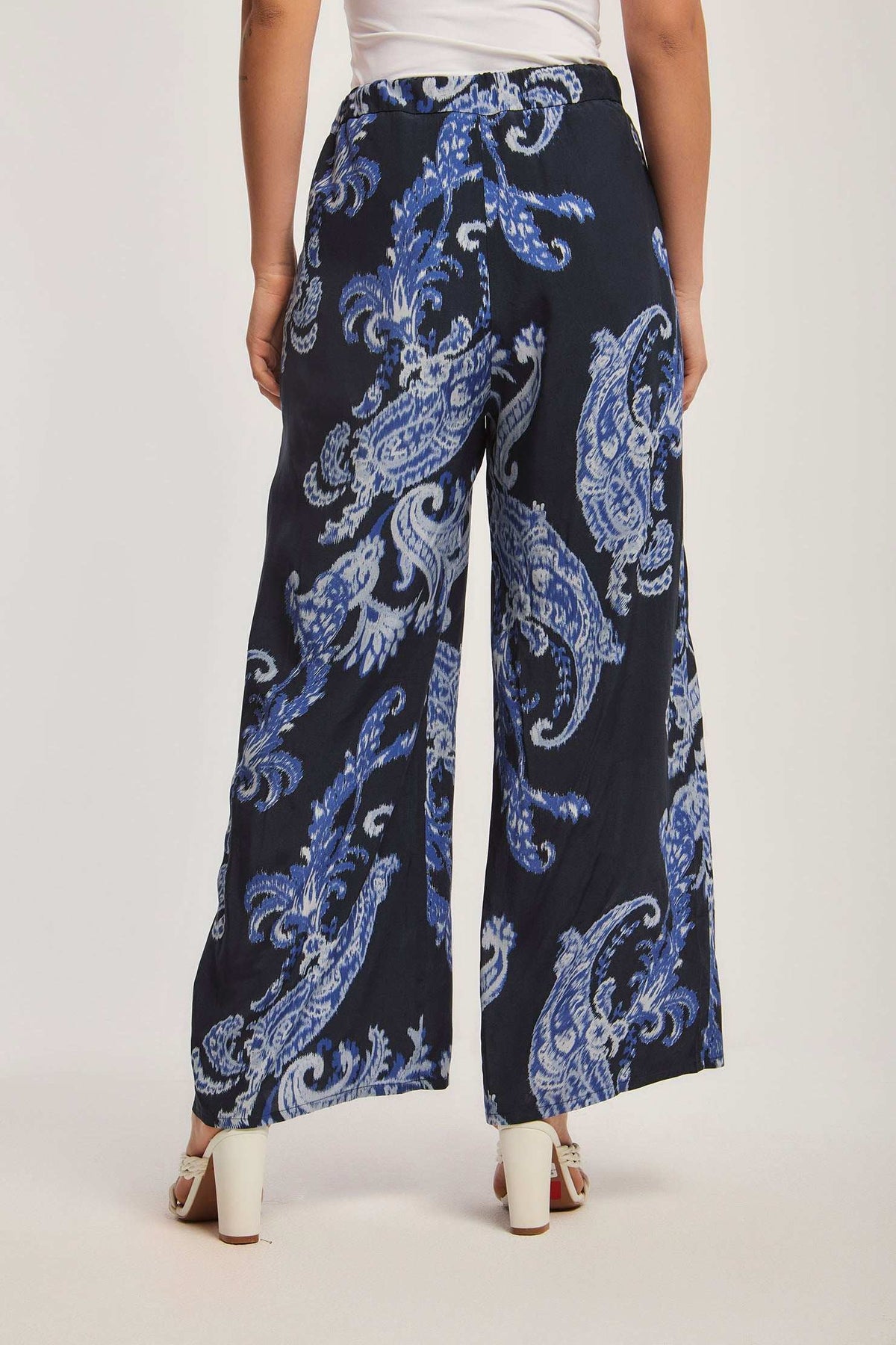 Women Regular Fit Pant - Blue
