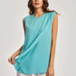 Women Regular Fit Top - Blue