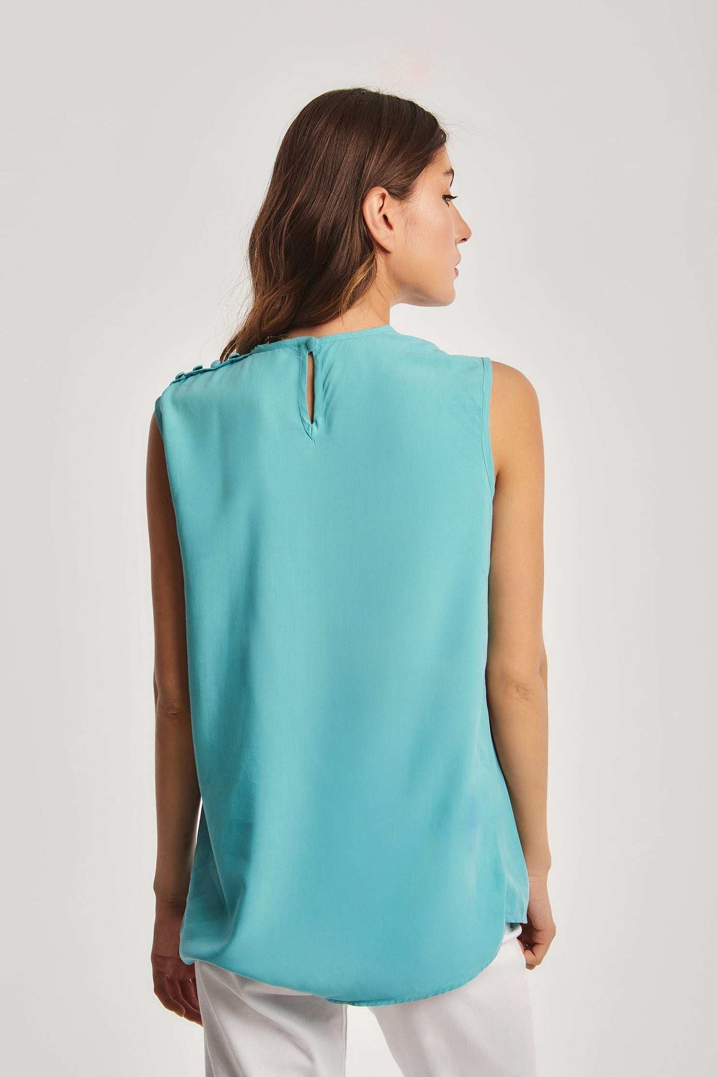 Women Regular Fit Top - Blue