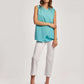 Women Regular Fit Top - Blue