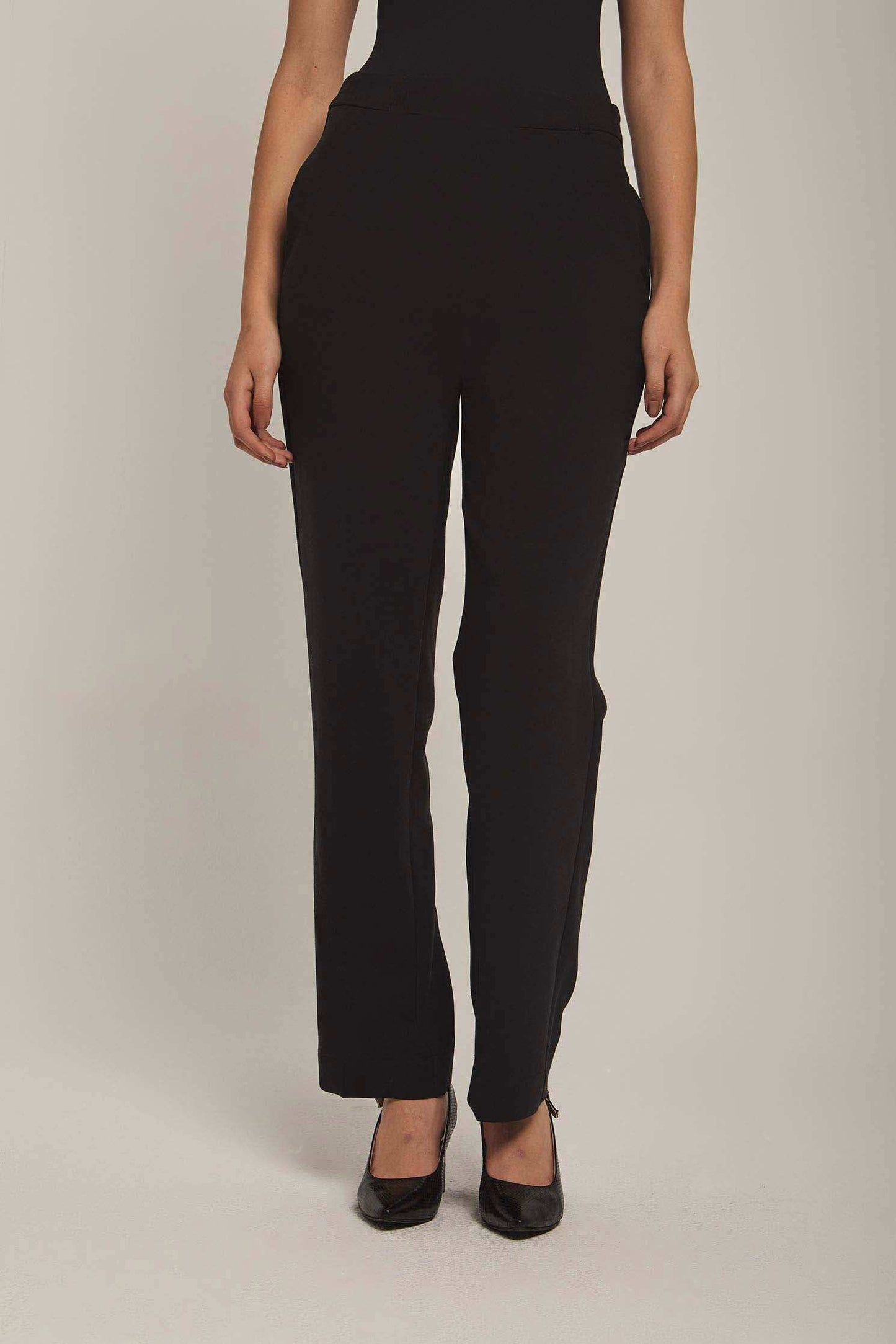 Women Regular Fit Pant - Black